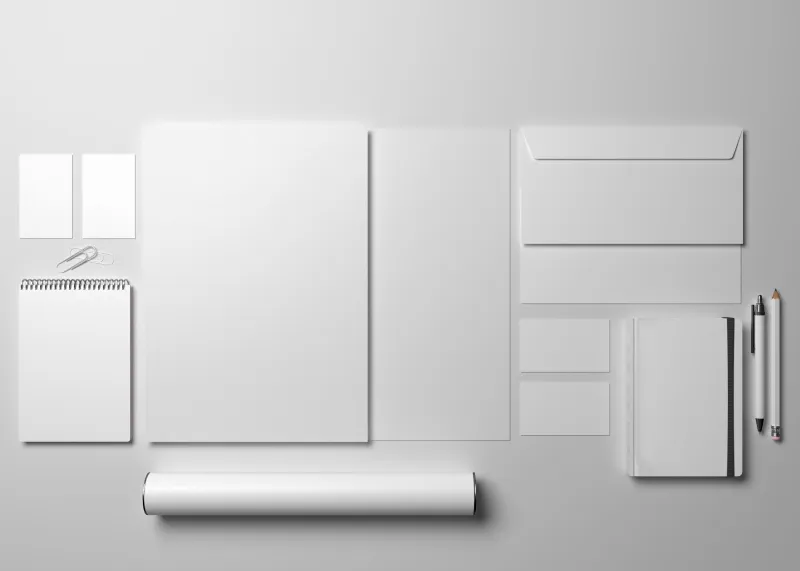 Stationery and identity touchpoints